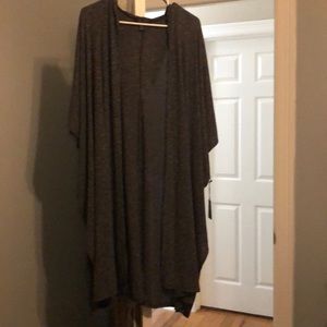 Longline hooded duster NWT